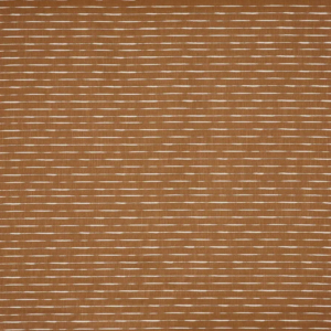 Tela de rayas bordadas color marrón Chilava Camel TCHICAM