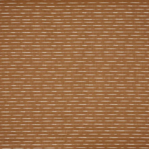 Tela de rayas bordadas color marrón Chilava Camel TCHICAM