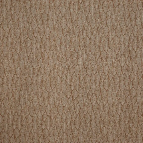 Tela de hojas color marrón Palmeral Camel TPALCAM
