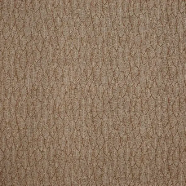 Tela de hojas color marrón Palmeral Camel TPALCAM