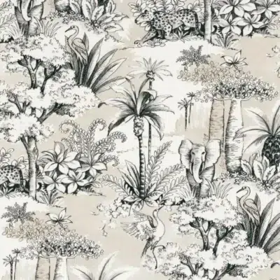 Tela de selva color natural Passaro 24920158