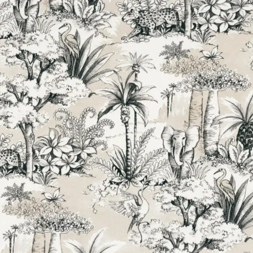 Tela de selva color natural Passaro 24920158