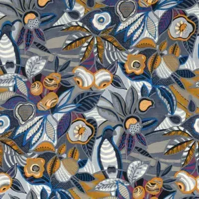 Papel pintado de frutas de color azul Tehuana 76300508