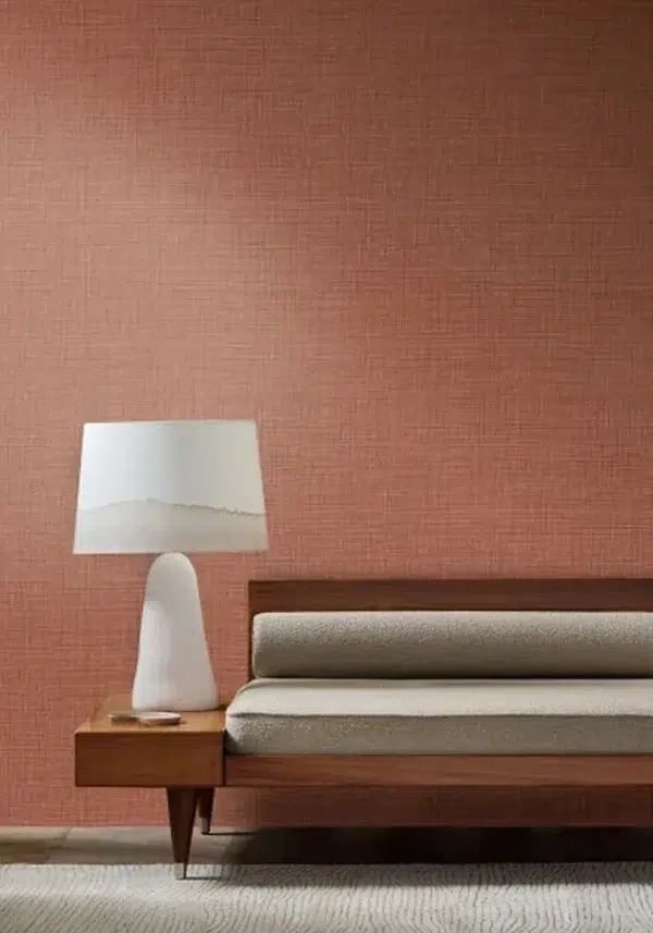 Papel pintado liso de color naranja Sierra 76702446 - Imagen 13