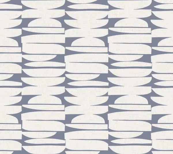 Papel pintado abstracto en color azul Lovely Libra MT5653