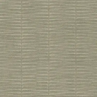Papel pintado símil fibras naturales de color gris Iringa AB3051