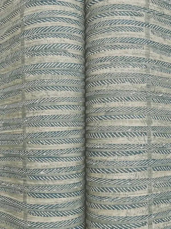 Papel pintado símil fibras naturales de color gris Iringa AB3051 - Imagen 11