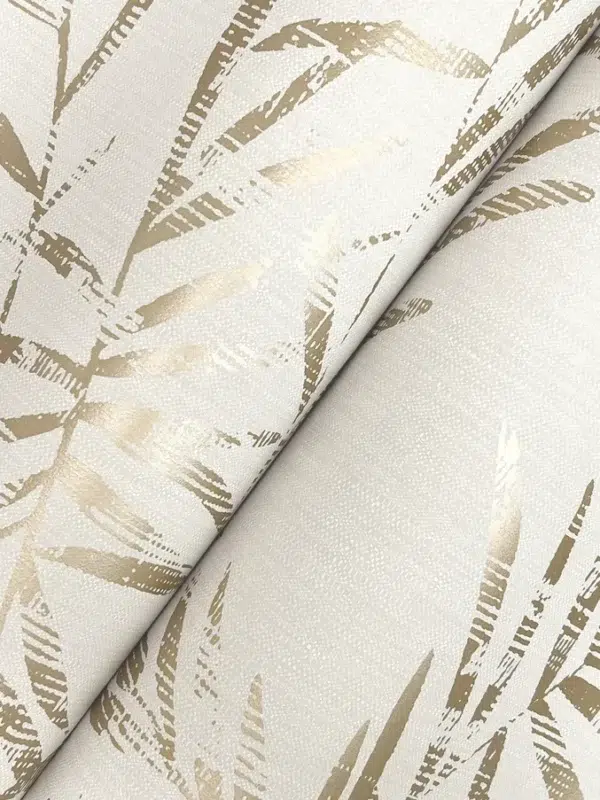 Papel pintado bamboo de color marfil Allerton Bamboo AB3065 - Imagen 5