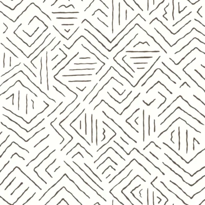 Papel pintado abstracto de color negro Sirih AB3081