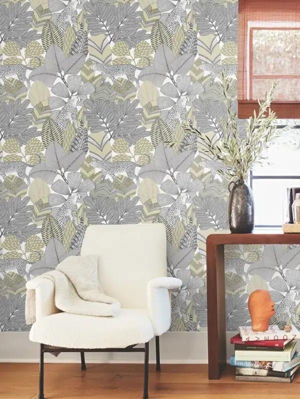 Papel pintado selva de color marrón Namiri AB3112 - Imagen 16