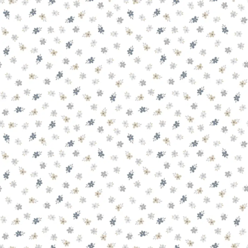 Papel pintado infantil en color azul Happy10 14843