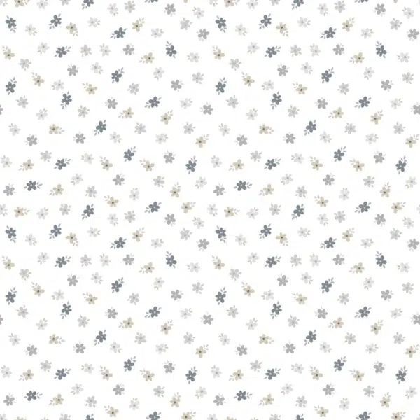 Papel pintado infantil en color azul Happy10 14843