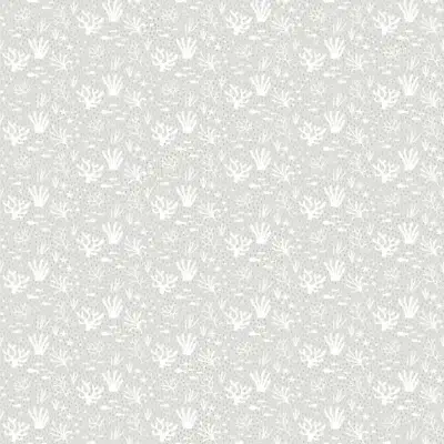 Papel pintado de corales en color gris Happy07 14853