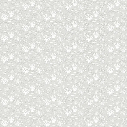Papel pintado de corales en color gris Happy07 14853