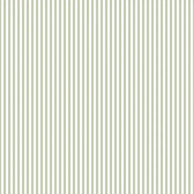 Papel pintado de rayas en color verde Happy04 14865