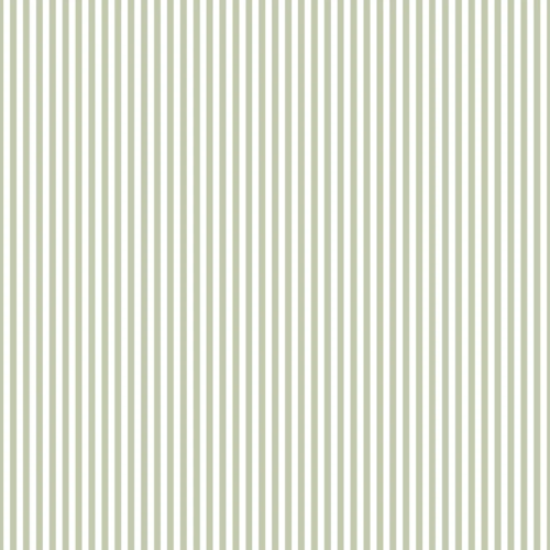 Papel pintado de rayas en color verde Happy04 14865