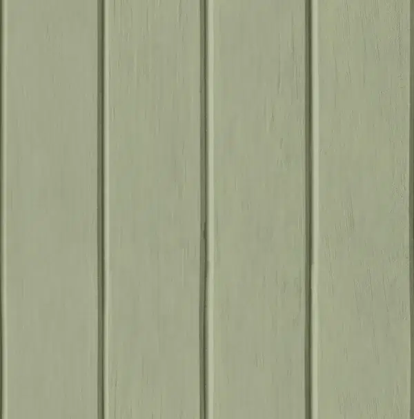 Papel pintado de imitación madera en color verde Happy02 14875