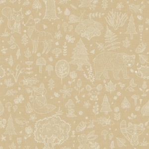 Papel pintado infantil en color beige Happy18 14808