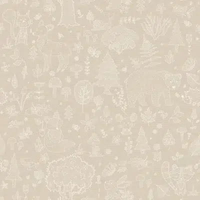 Papel pintado infantil en color beige Happy18 14809