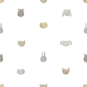 Papel pintado infantil en color beige Happy17 14811