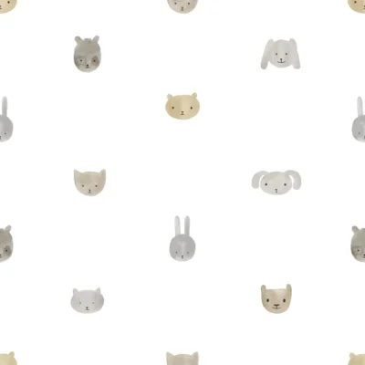 Papel pintado infantil en color beige Happy17 14811