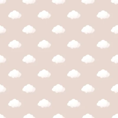Papel pintado infantil en color beige Happy12 14834