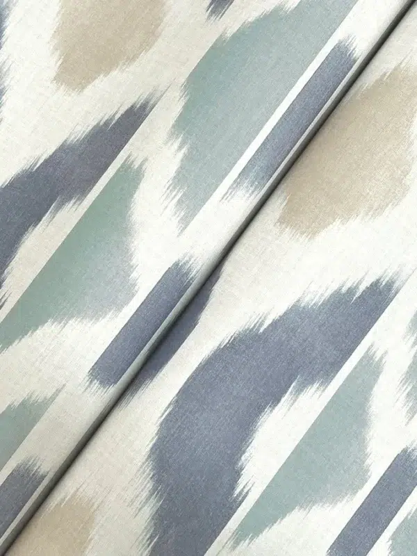 Papel pintado tay ikat de color azul Patan AB3094 - Imagen 5