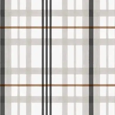 Papel pintado de cuadros en color gris Clans-Check YSP0509