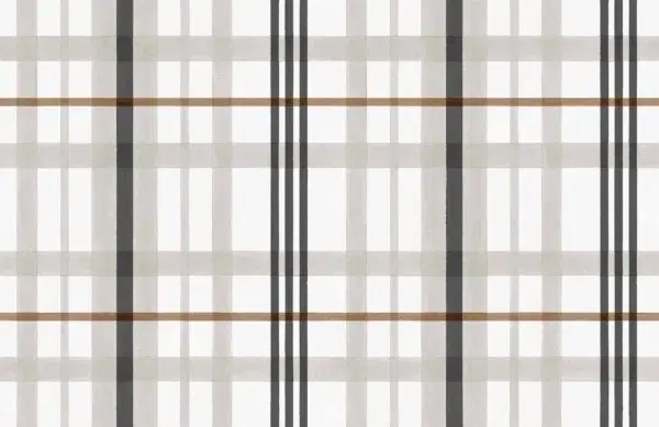 Papel pintado de cuadros en color gris Clans-Check YSP0509