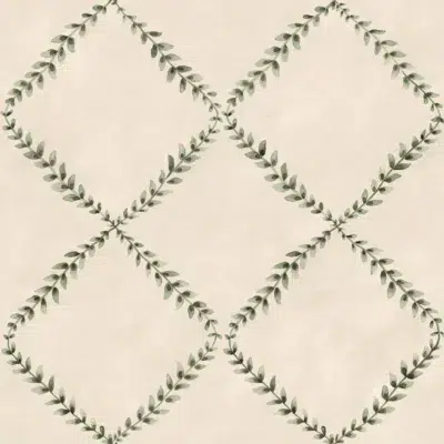 Papel pintado de trellis en color beige Ivy-Garland YSP0516