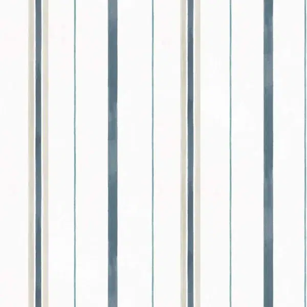 Papel pintado de rayas en color azul Rolling-Stripes YSP0529