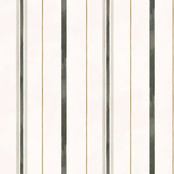 Papel pintado de rayas en color negro Rolling-Stripes YSP0528