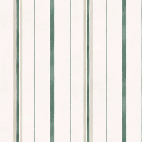 Papel pintado de rayas en color verde Rolling-Stripes YSP0531