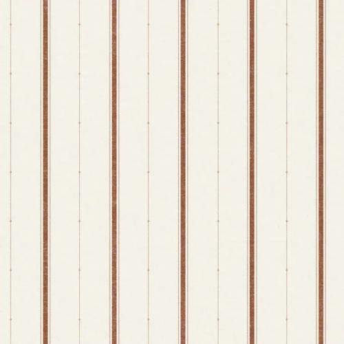 Papel pintado de rayas en color marrón Lineal B00347