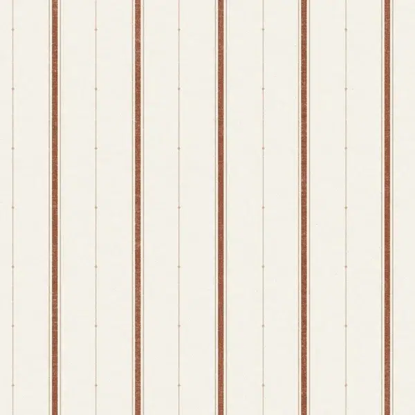 Papel pintado de rayas en color marrón Lineal B00347