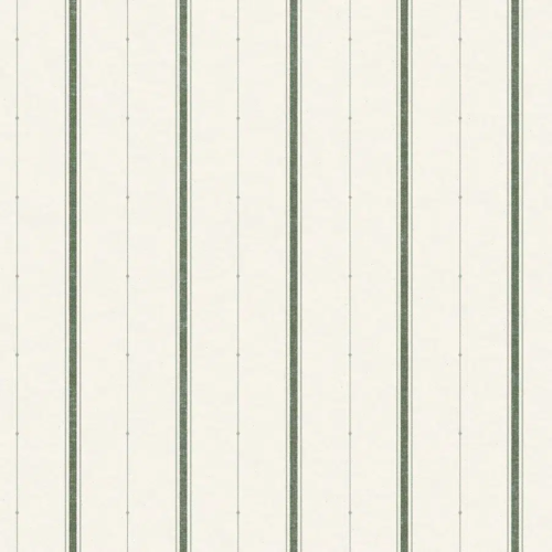 Papel pintado de rayas en color verde Lineal B00342
