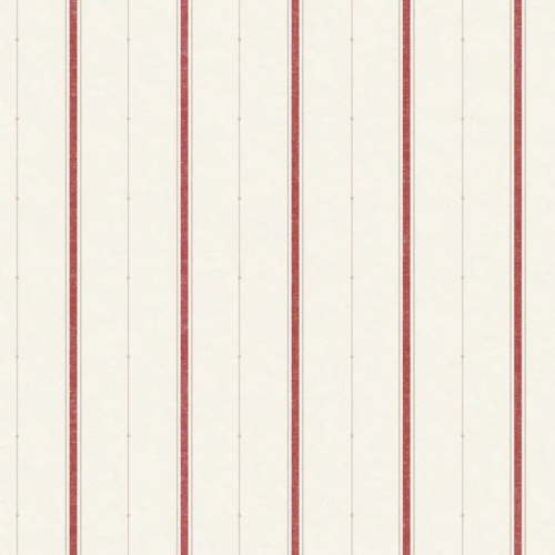 Papel pintado de rayas en color rojo Lineal B00345