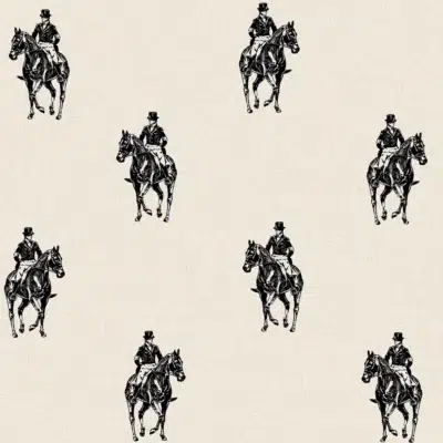 Papel pintado de animales en color negro Tavistock CL72100
