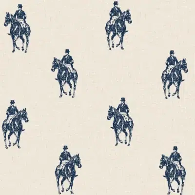 Papel pintado de animales en color azul Tavistock CL72102