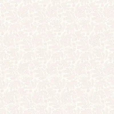 Papel pintado de hojas en color rosa Feuillage Iode 36200303