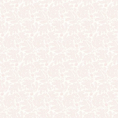 Papel pintado de hojas en color rosa Feuillage Iode 36200303