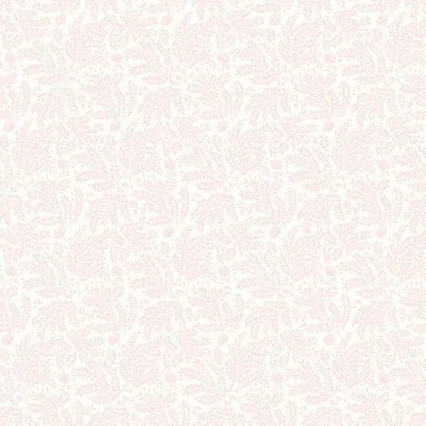 Papel pintado de hojas en color rosa Feuillage Iode 36200303