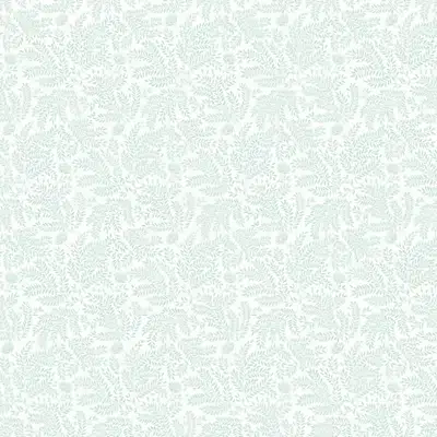 Papel pintado de hojas en color verde Feuillage Iode 36200304