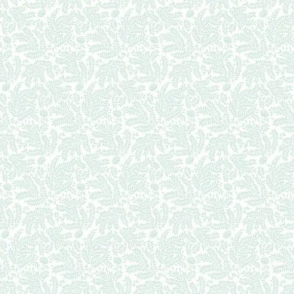 Papel pintado de hojas en color verde Feuillage Iode 36200304