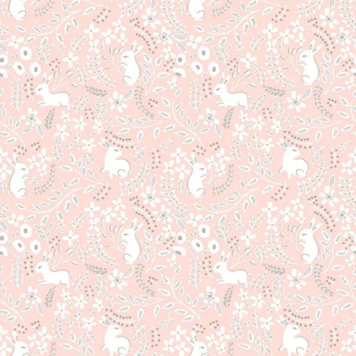 Papel pintado de animales en color rosa Lupins 36230403