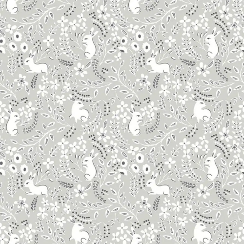 Papel pintado de animales en color gris Lupins 36230409