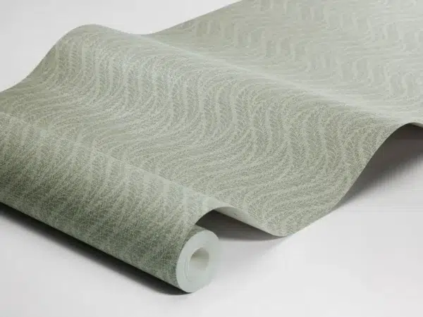 Papel pintado geométrico en color gris Little Fern 7771 - Imagen 9