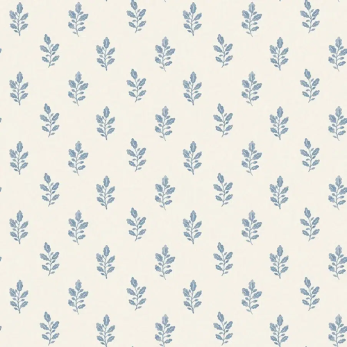 Papel pintado bicolor en color azul Little Oak 7775
