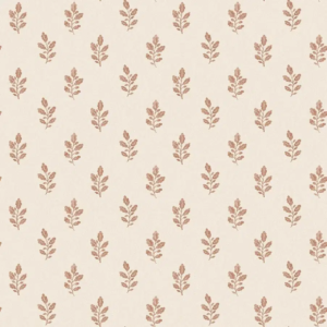Papel pintado bicolor en color rojo Little Oak 7777