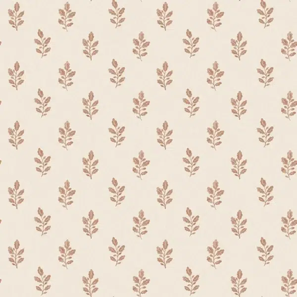 Papel pintado bicolor en color rojo Little Oak 7777